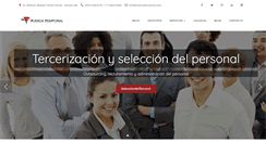 Desktop Screenshot of fuerzatemporal.com